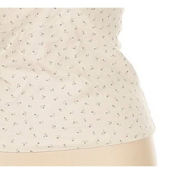 Brandy Melville Floral Lace Trim Cami Top Cottagecore Coquette Y2K Revive Flirty - Picture 5 of 12